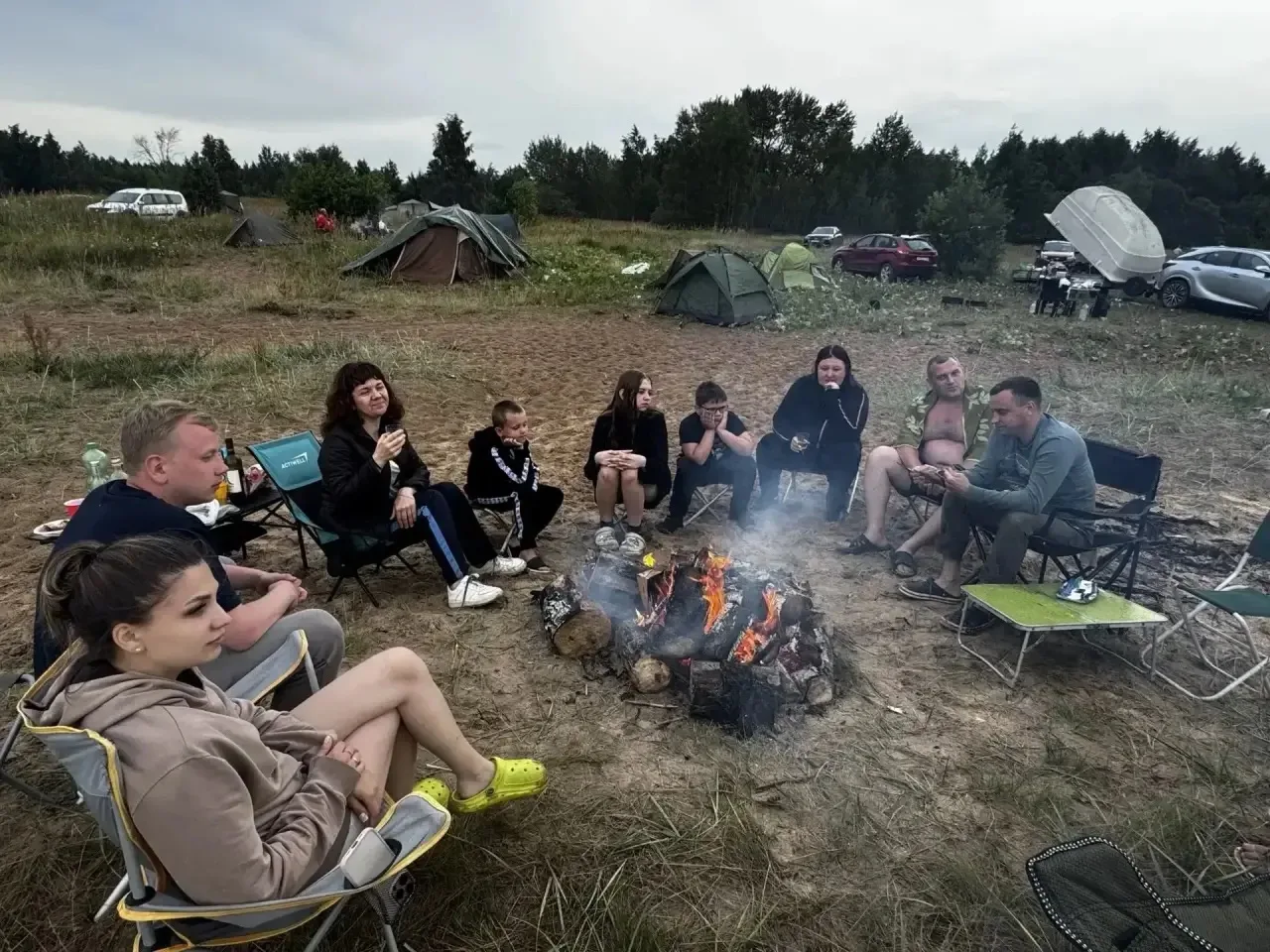 team activity Lake